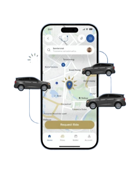 Réserver un trajet VTC avec l'application King Driver